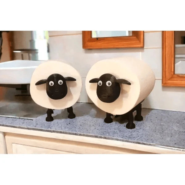 3-Unit Kit - Sheep Toilet Paper Holder